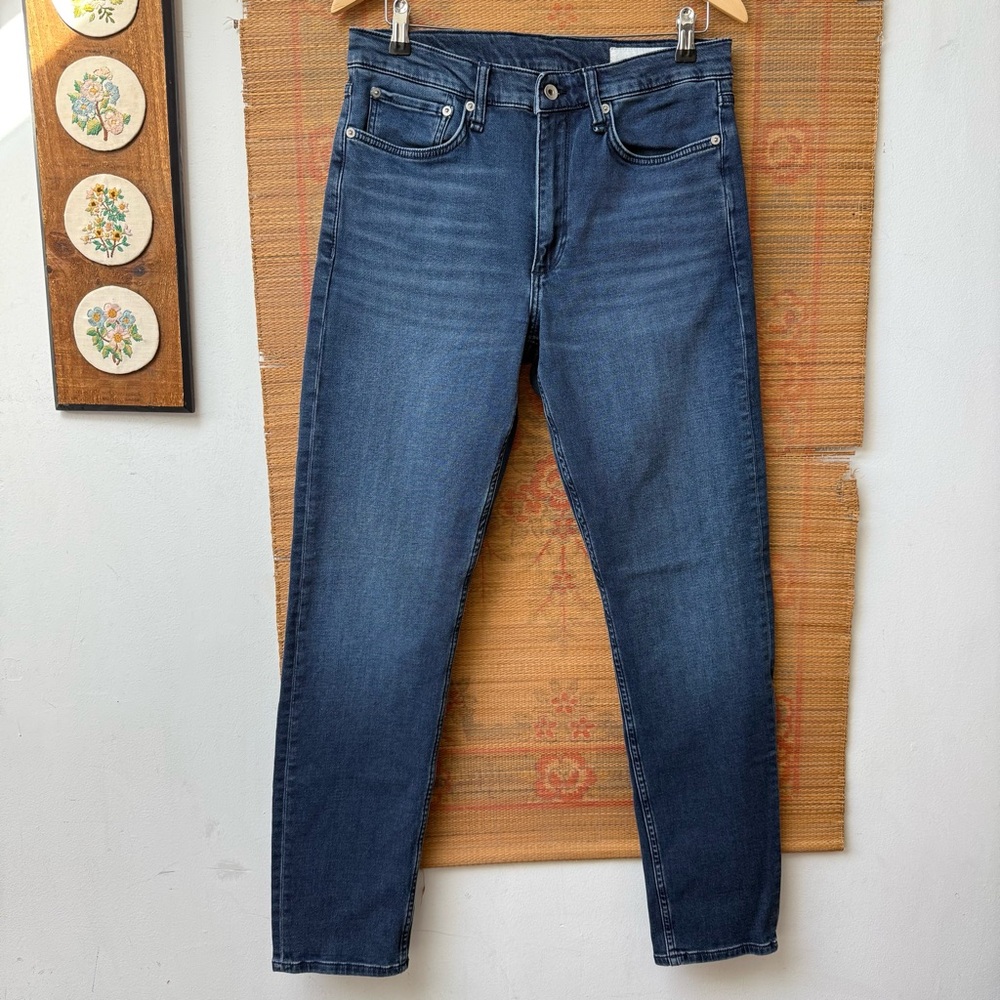 Rag & Bone Fit 2 Slim Dark Wash Denim Jeans